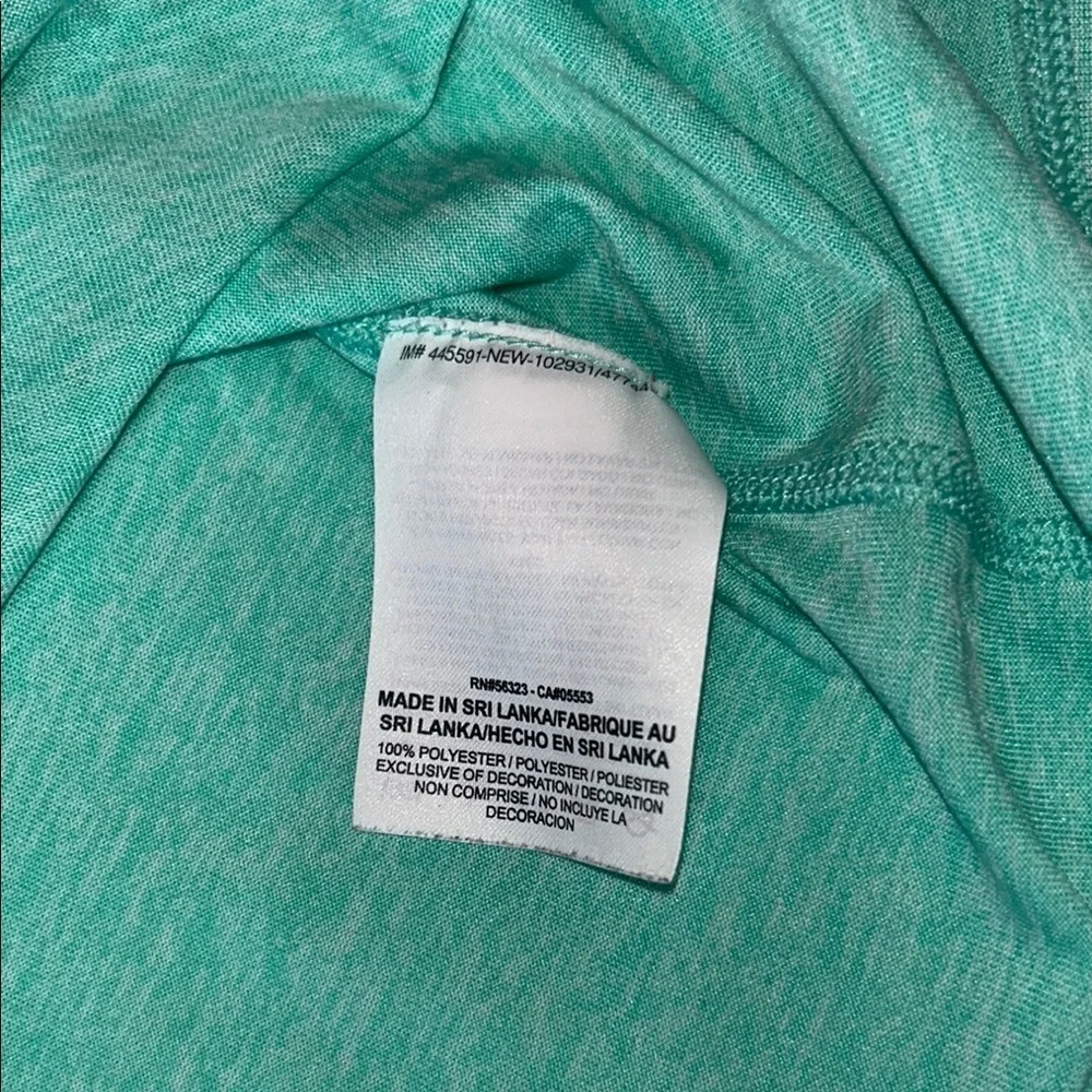 Nike Green Boxy Sleeveless Tank Top
